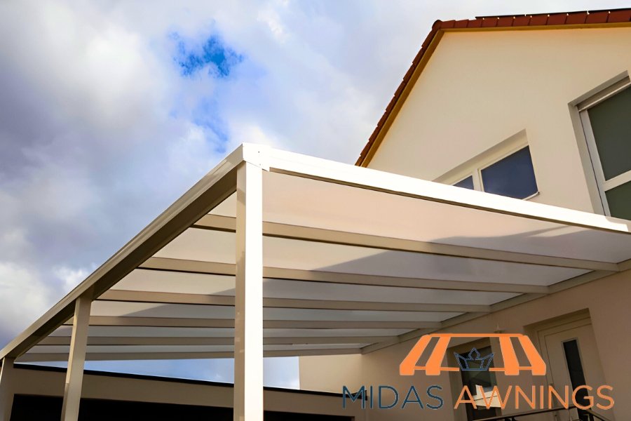 Retractable Awning Installation in Singapore - Landed, Newton 10 aluminum-composite-awnings-midas-awnings-singapore-2