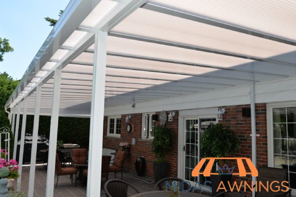 Retractable Awning Installation in Singapore - Landed, Newton 9 polycarbonate-awning-installation-midas-awnings-singapore-1