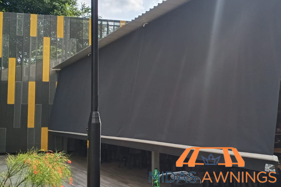 Retractable Awning Installation in Singapore - Landed, Newton 10 retractable-awning-photo-midas-awnings-singapore-1