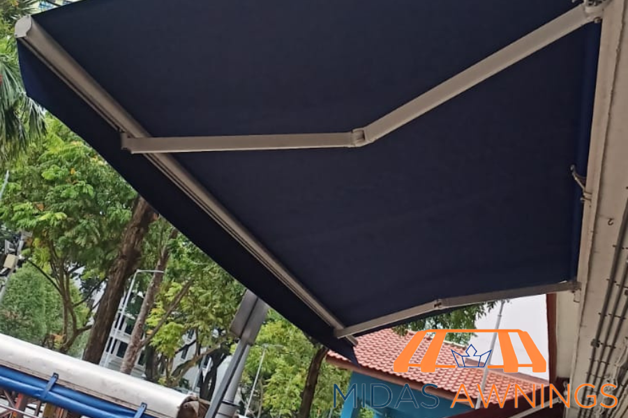Retractable Awning Installation in Singapore - Landed, Newton 11 retractable-awning-photo-midas-awnings-singapore-6