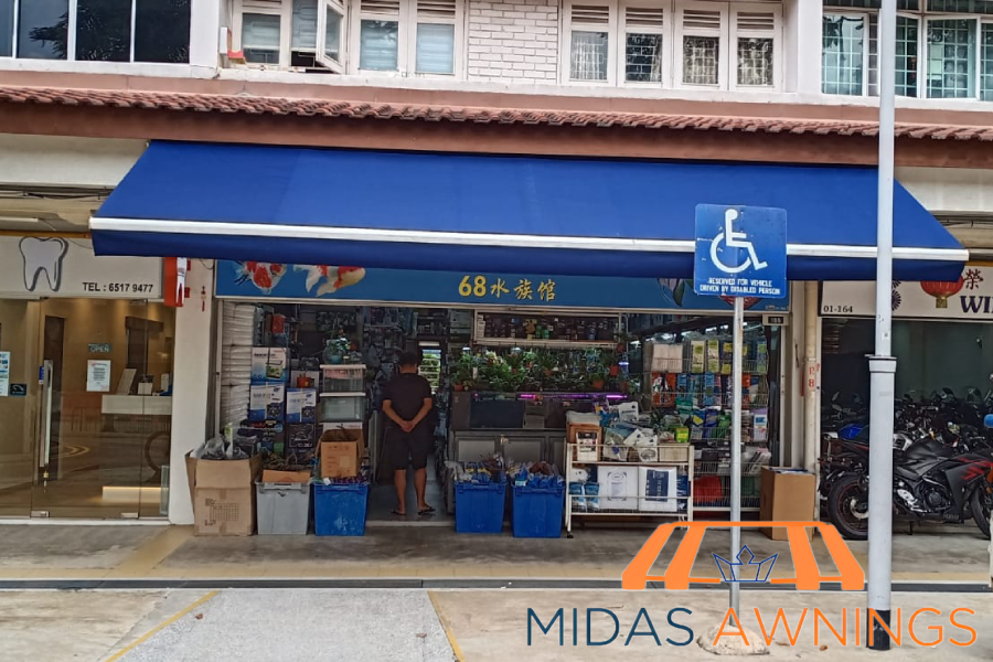 Retractable Awning Installation in Singapore - Landed, Newton 7 retractable-awning-shop-midas-awning-singapore