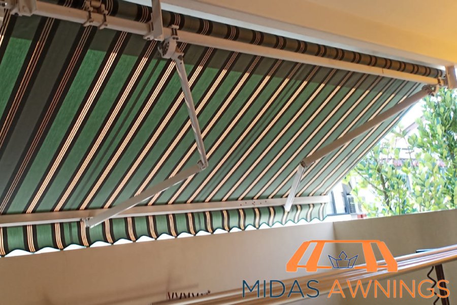 Retractable Awning Installation in Singapore - Landed, Newton 13 materials-fabrics-midas-awnings-singapore