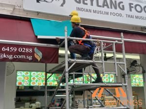 Retractable Awning Installation in Singapore - Commercial, Geylang 2 retractable-awning-installation-services-midas-awnings-singapore-commercial-geylang-2