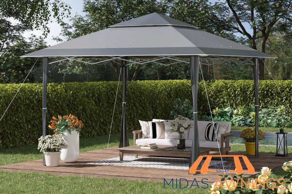 Retractable Awning Installation in Singapore - Landed, Newton 7 gazebo-midas-awnings-singapore-1