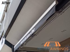 Retractable Awning Installation in Singapore - Commercial, Katong 3 retractable-awning-installation-services-midas-awnings-singapore-commercial-katong-3