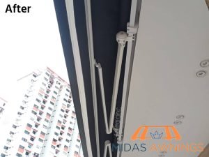 Retractable Awning Installation in Singapore - Commercial, Katong 4 retractable-awning-installation-services-midas-awnings-singapore-commercial-katong-4