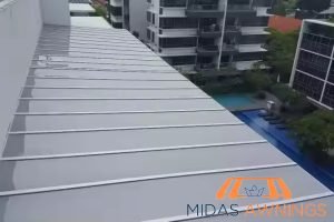 Retractable Awning Installation in Singapore - Landed, Newton 24 see-if-the-panels-are-coated-with-PVDF-or-FEVE-7-tips-to-identify-high-quality-aluminium-composite-roofing-in-singapore-long-form-midas-awnings-singapore