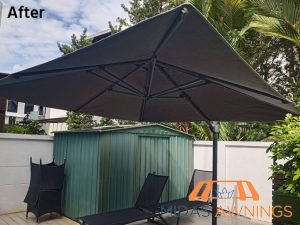 Parasol Fabric Replacement in Singapore - Landed, Bukit Batok 4 parasol-fabric-replacement-services-midas-awnings-singapore-landed-bukit-batok-4